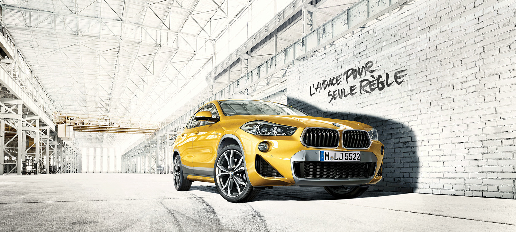 LA TOUTE PREMIÈRE BMW X2. LA TOUTE PREMIÈRE BMW X2.